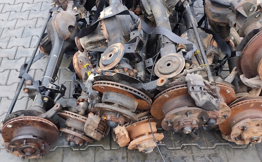 фото №11, Міст перед передній land rover defender 2.2 2.4 tdci bez abs 2007-2014