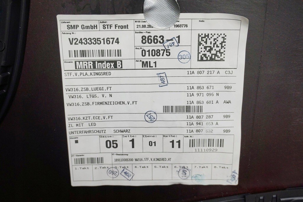 фото №14, Новий org бампер передній 6xpdc vw id4 id5 id.4 id.5 lc3j