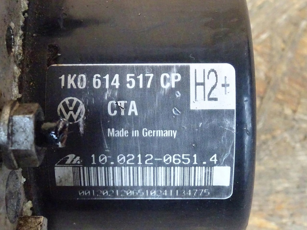 фото №8, Vw scirocco iii 2.0 tdi насос abs esp 1k0907379be 1k0614517cp