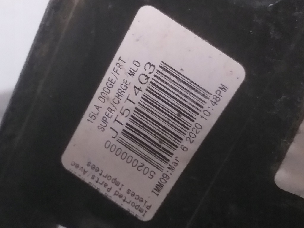 фото №12, Бампер перед dodge challenger 18-