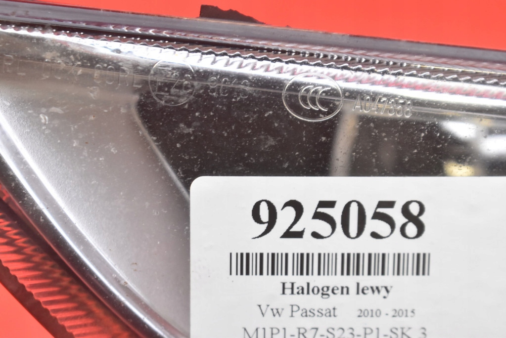 фото №11, Протитуманна фара лівий перед передній 176623 vw passat b7 10-15