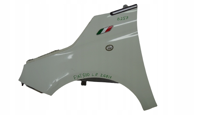фото №1, Крила лівий перед fiat 500 268/a