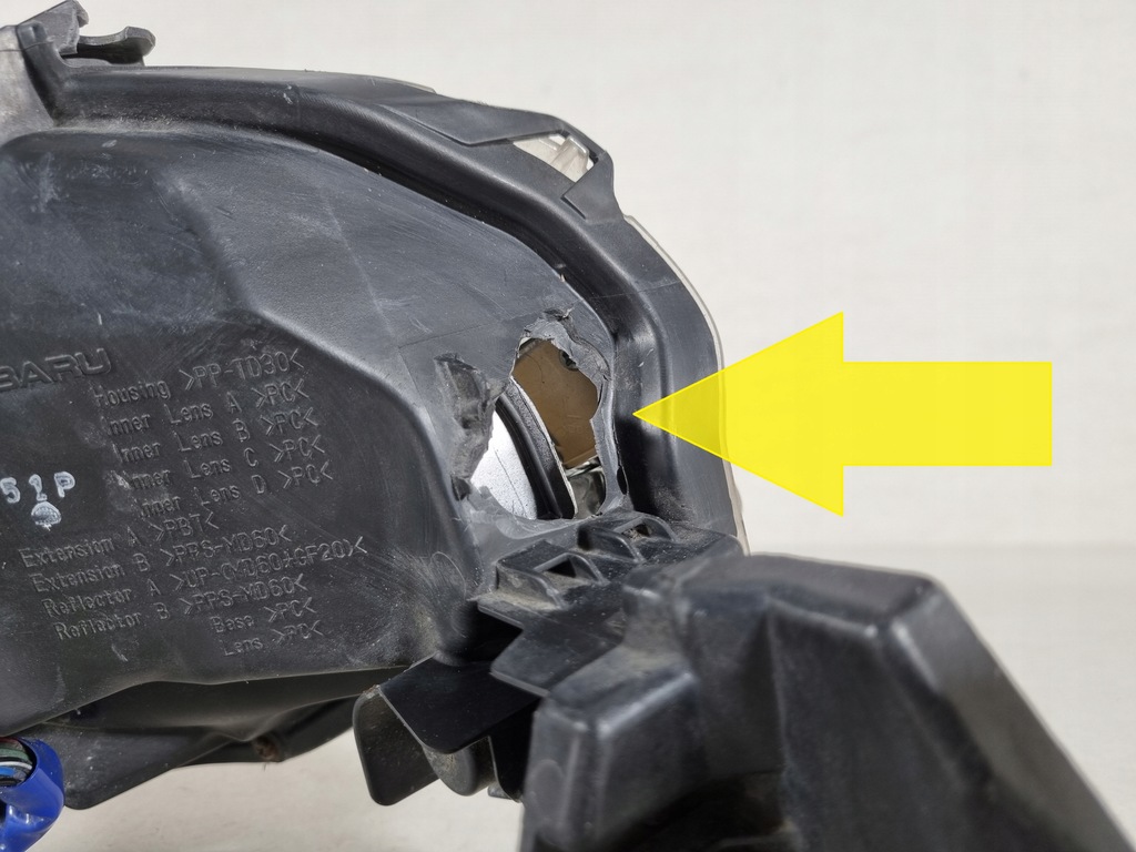 фото №13, Subaru outback legacy led лампа левая правая перед