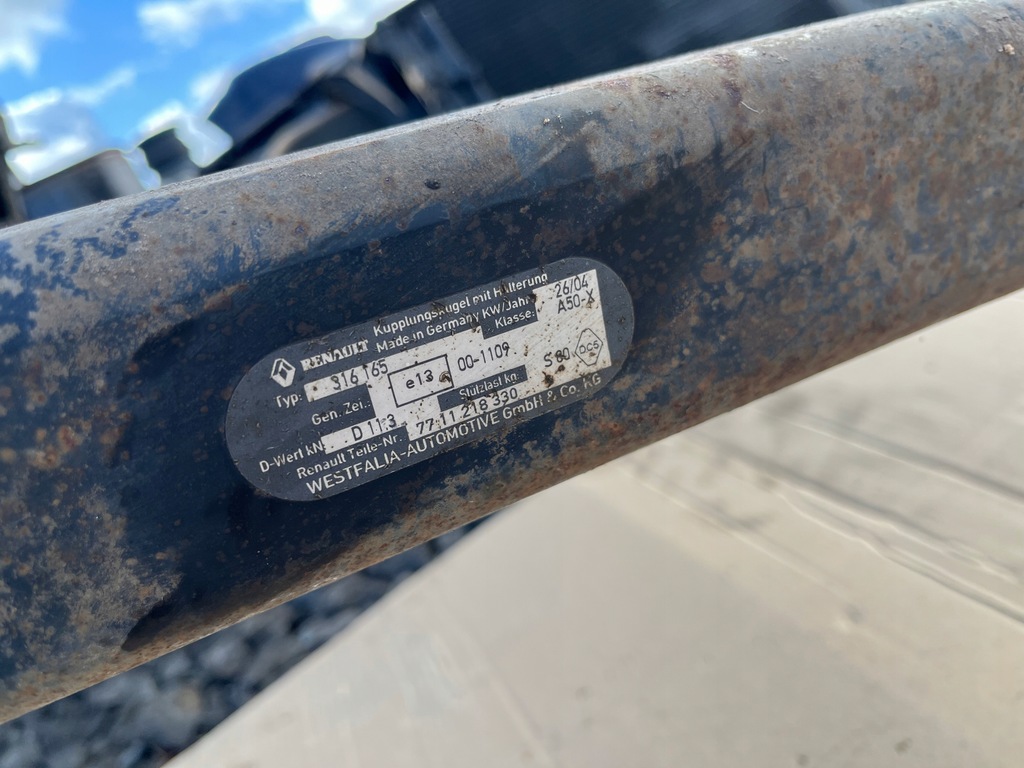 фото №4, Hak буксировочный renault espace iv 2002-2008 7711218330