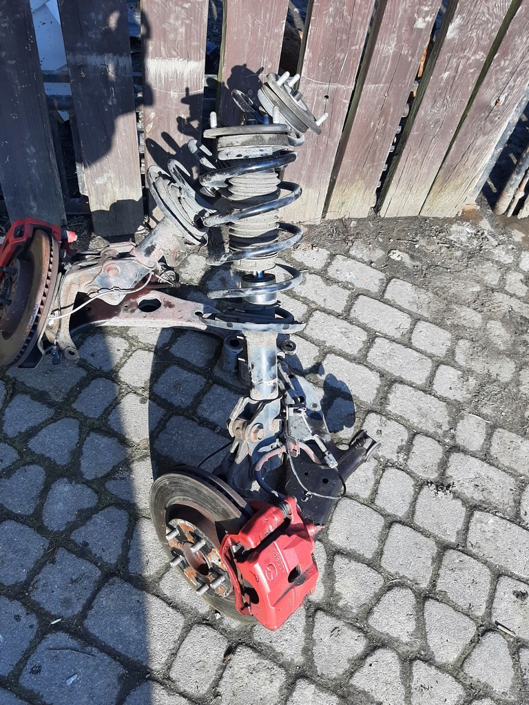 фото №4, Mazda 6 gj поворотний кулак амортизаторна стійка 2.2 d колонка