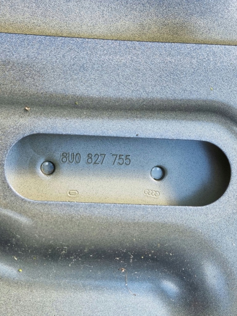 фото №5, Audi q3 8u0 крышка багажника багажника задняя задняя