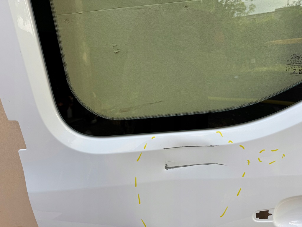 фото №11, Ford transit mk8 viii 8 13r- дверь левая задние левый задняя стекло