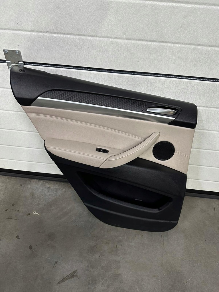 фото №11, Bmw x6 e71 сидіння заднє сидіння водія світлий krem обшивки 14r