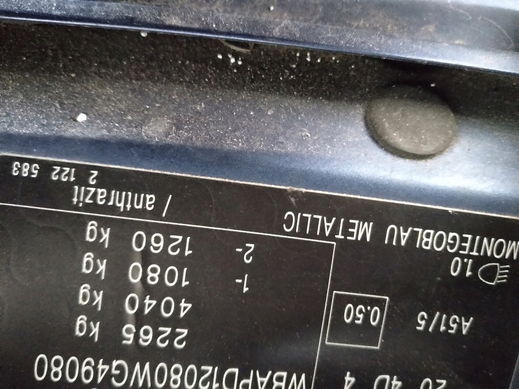 фото №6, Bmw e83 x3 двері ліва перед montegoblau przedlift