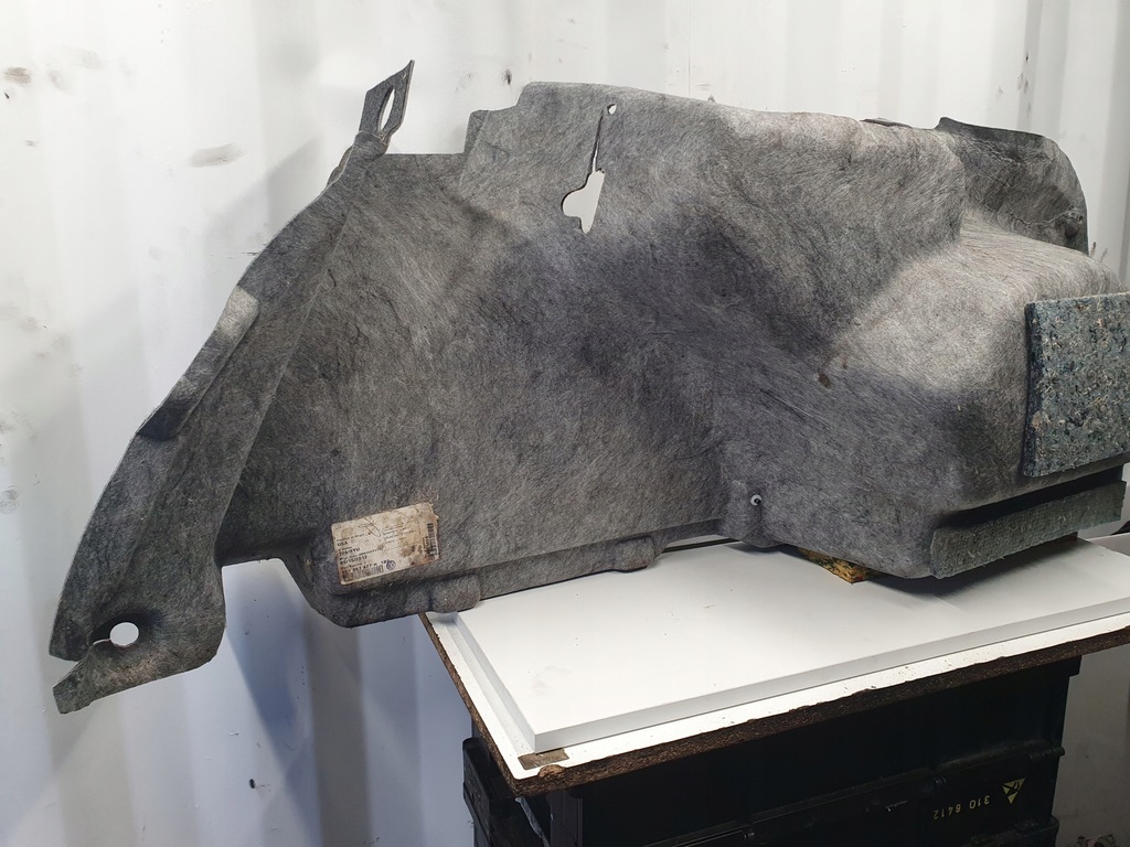 фото №8, Vw passat b7 usa 11-16 обшивка обивка левая багажника