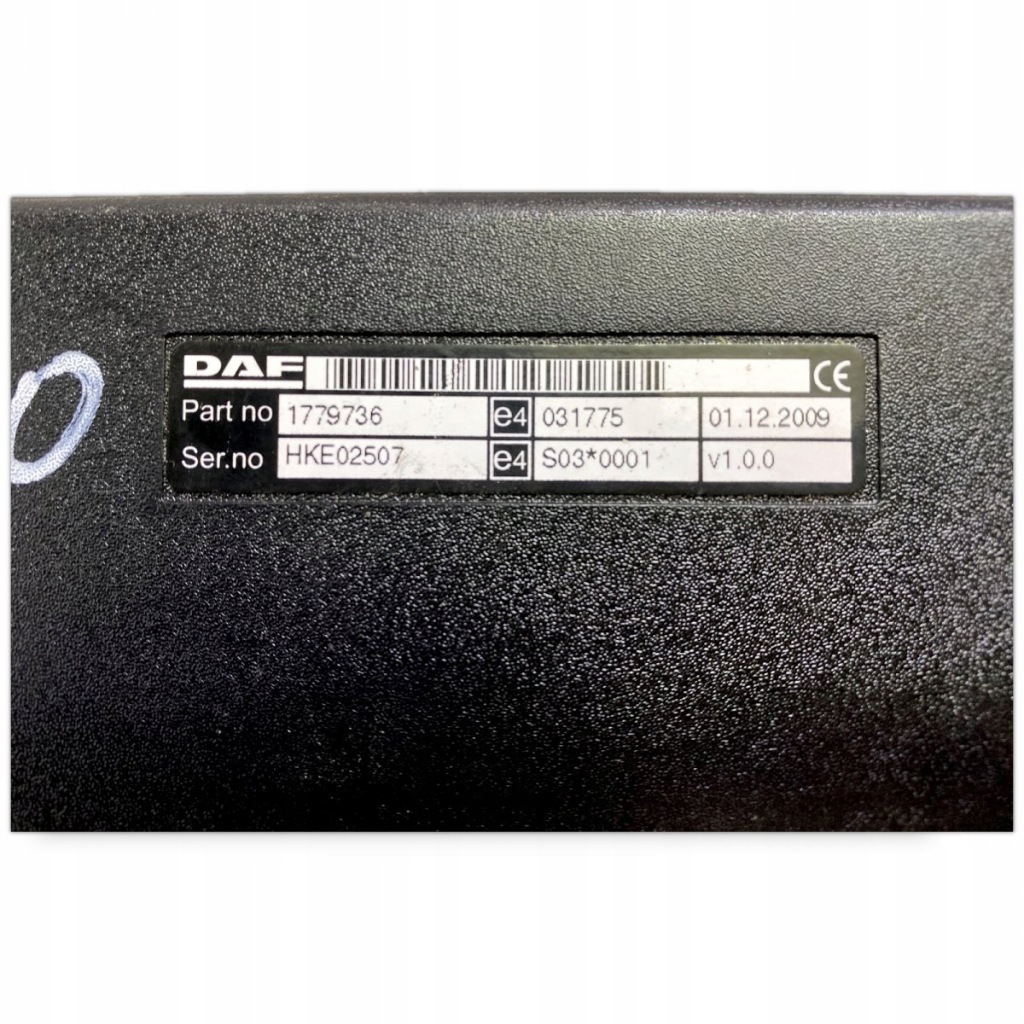 фото №4, 1779736 daf экран dla водителя