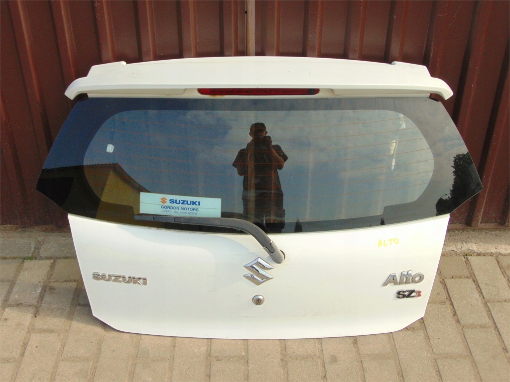 фото №1, Suzuki alto кришка багажника задня задня комплектна демонтаж