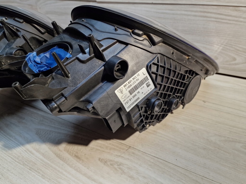 Porsche 991 рестайлинг  фары перед full led чёрные Недорого