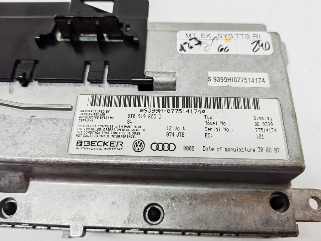 фото №3, Audi a5 8t 3.0tdi дисплей радио