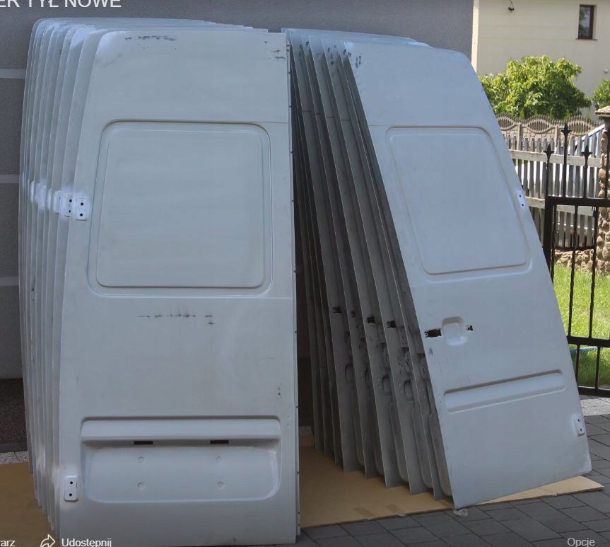 фото №3, Дверь задняя высокий левая vw lt ii 95-06 sprinter