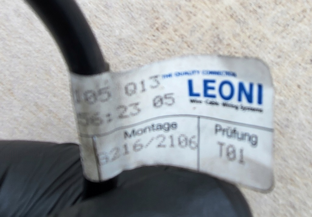 фото №15, Потолок жгут электропроводка mercedes c-kl w203 sedan серая оригинальный номер eu