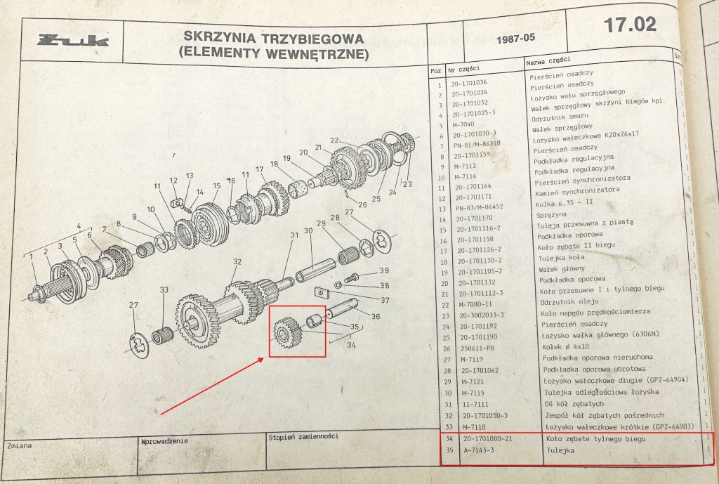 фото №8, Колесо зубчатое kpl. передача заднего коробки iii biegowej żuk nysa warszawa