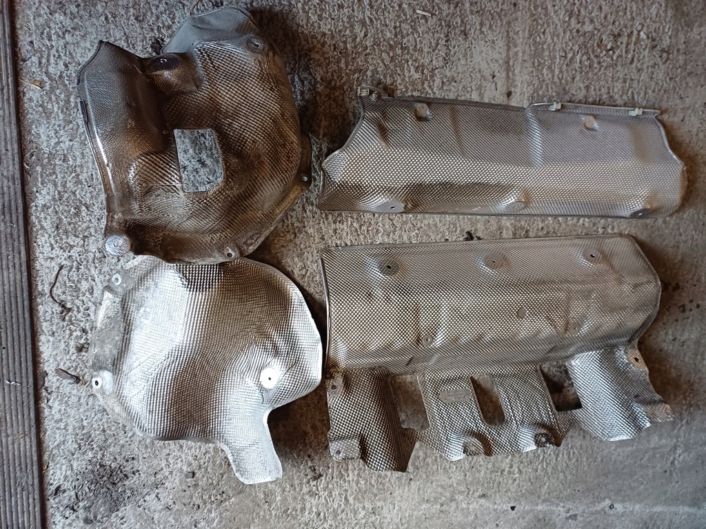 фото №1, Защита тепловые задние bmw 5 g30