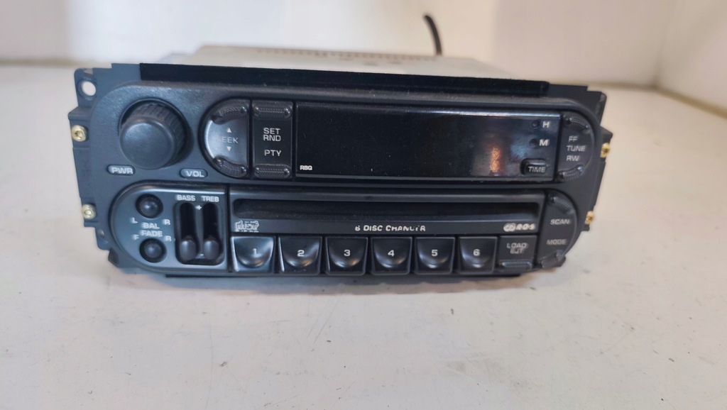 фото №1, Радио радиопроигрыватель cd chrysler pt cruiser p05091624ac