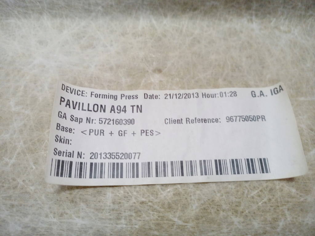 фото №4, Стеля стеля peugeot 2008