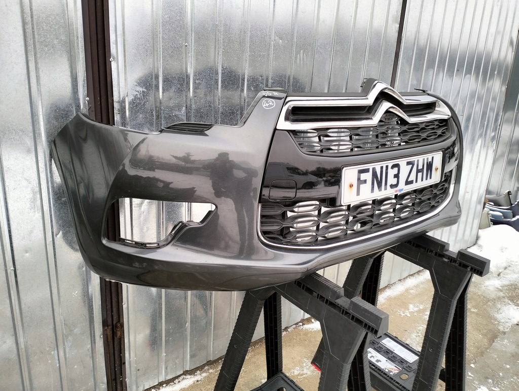 фото №2, Бампер решётка радиатора перед передний citroen ds4 цвет ktp 2010-2015 хороший