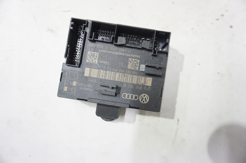 фото №1, Модуль блок керування двері 4f0959792r volkswagen audi seat skoda
