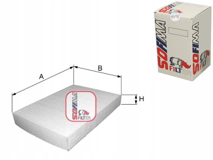 фото №1, Sofima фильтр салонный alfa romeo giulietta 2.0 jtd