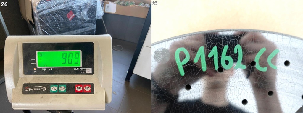 фото №15, Mercedes gle c167 w167 gls x167 eqe c297 eqs amg диск керамічний ліва перед