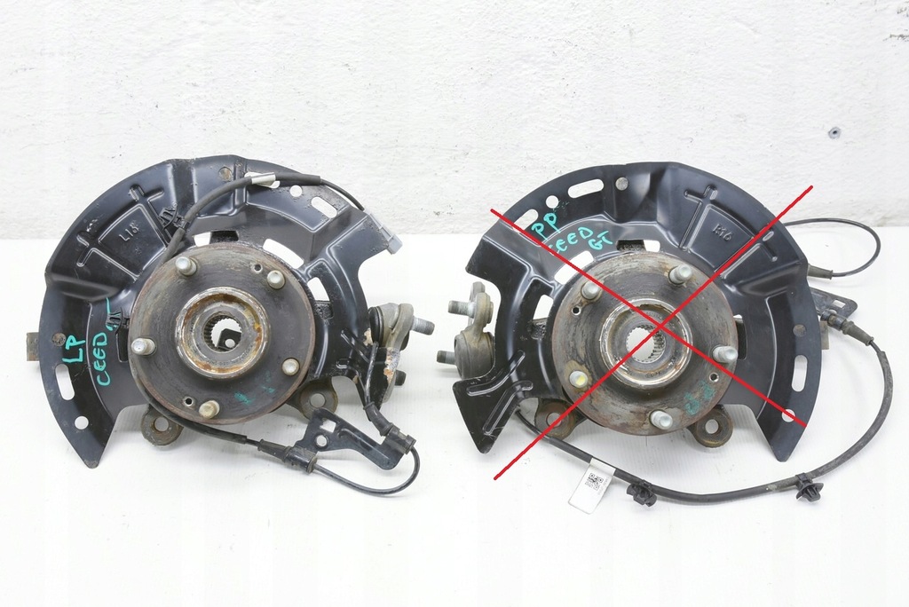 фото №1, Ceed iii 1.4tgdi поворотний кулак ступиця права ліва перед