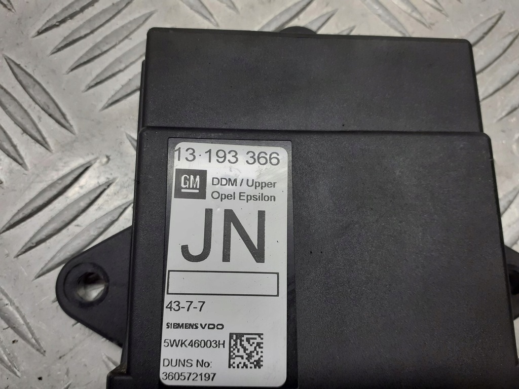 фото №3, Модуль дверь левый перед opel signum 13193366