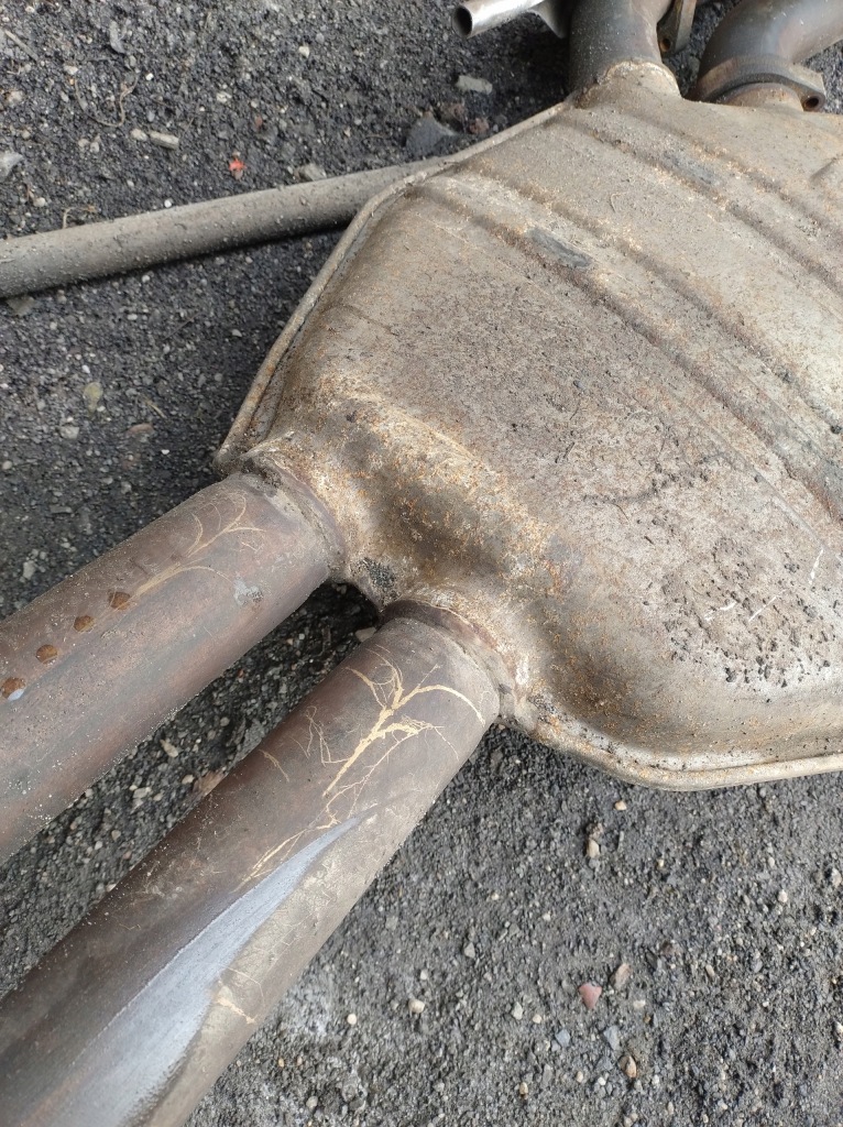 Выхлоп гаситель mercedes w140 long 4.2 5.0 6.0 420 500 600 Киев