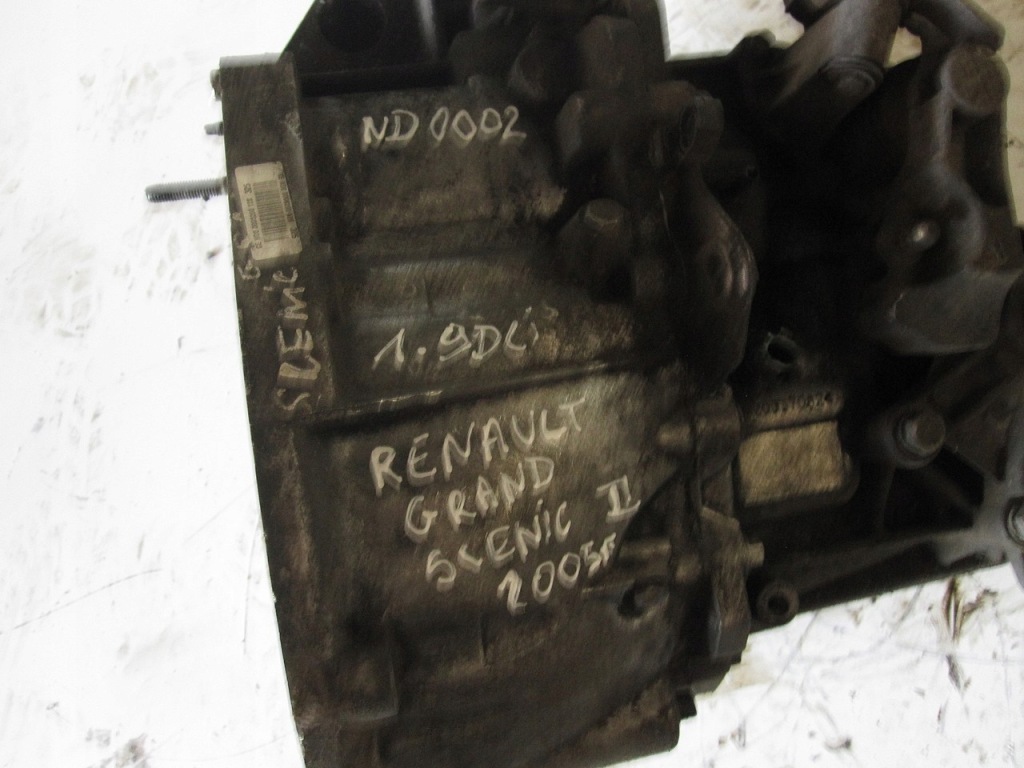 фото №3, Коробка передач передач renault grand scenic ii 1.9dci 05r