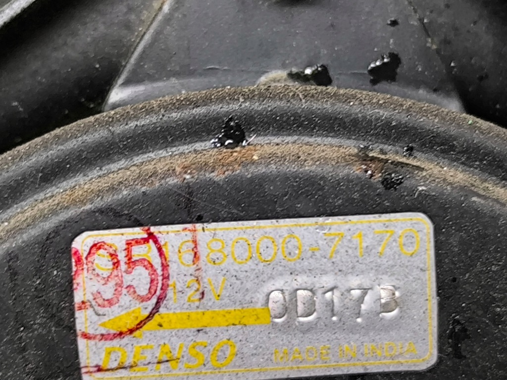 фото №10, Радиатор woda кондиционера nissan pixo вентилятор 17700-m68k00