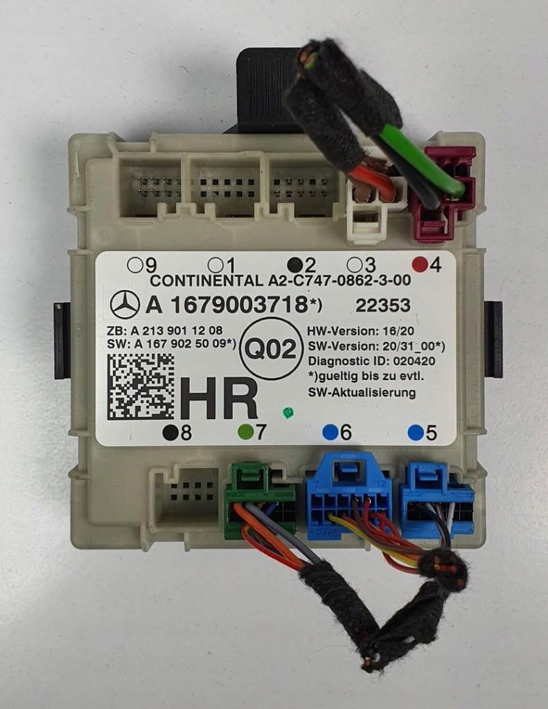 фото №1, Модуль блок керування двері правий задня mercedes w213 a1679003718