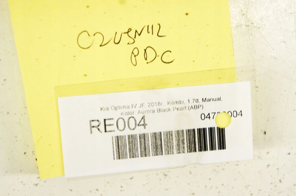 фото №5, Re004 kia optima iv jf датчик pdc паркування 95720-d3000abp