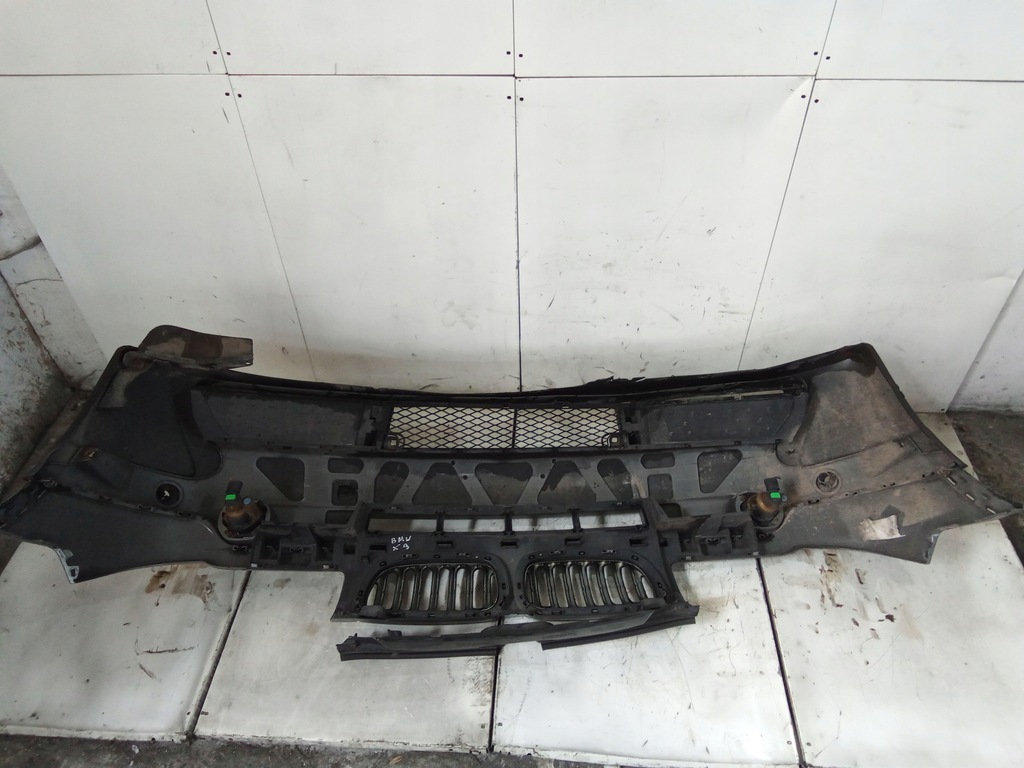 фото №9, I23 бампер перед bmw x3 e83 silbergrau