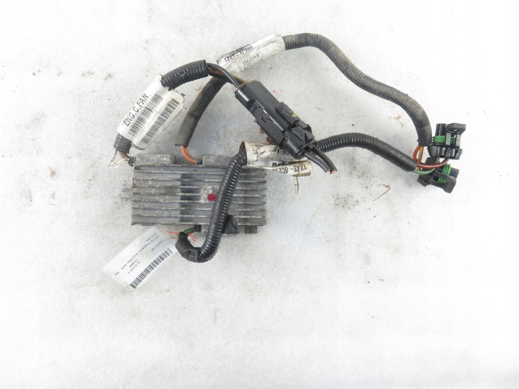 фото №8, Блок керування вентиляторів jaguar x-type i x400 2.5 v6 196 - xb aj-v6