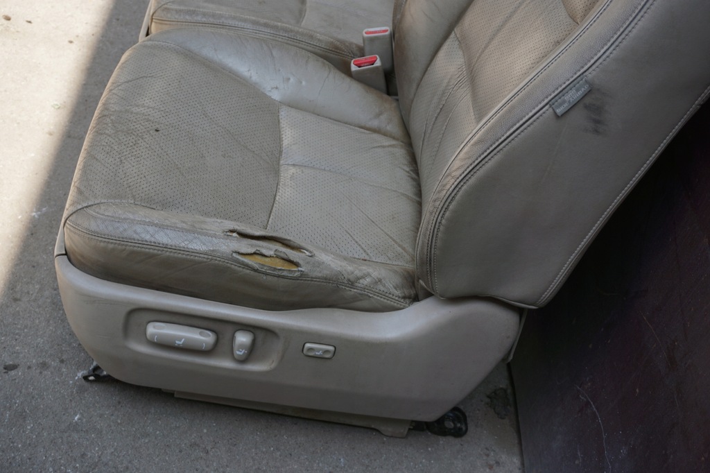 фото №9, Land cruiser 120 сидіння сидіння правий лівий шкіра 5d long 03r