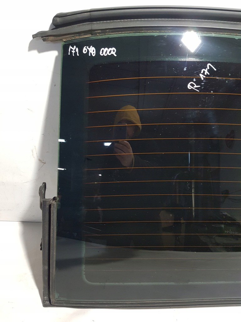 фото №4, Mercedes slk r171 w171 стекло задняя задняя 1716700002