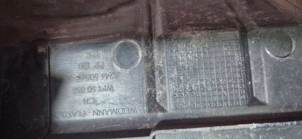 фото №9, Воздуховод воздуха нижняя впуск корпус mercedes-benz b w246 w176