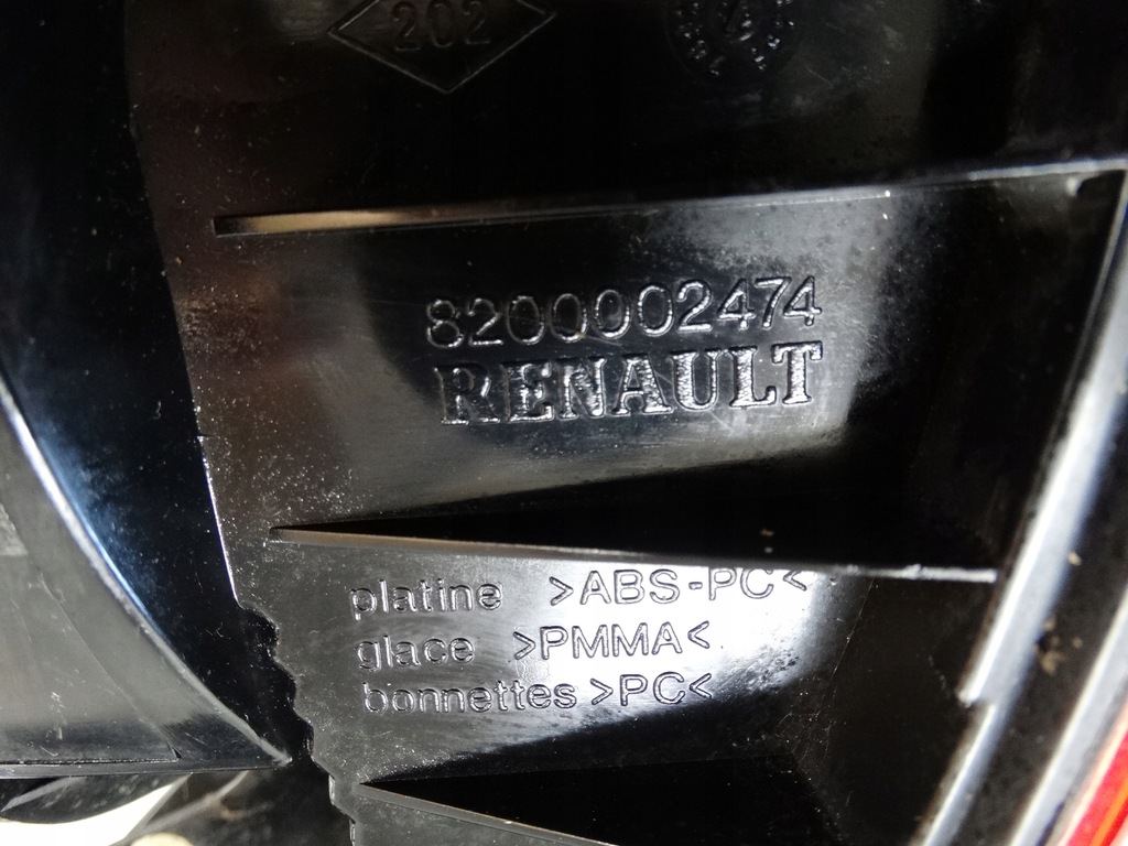 фото №14, Лампа задня правий задня renault laguna ii 8200002474