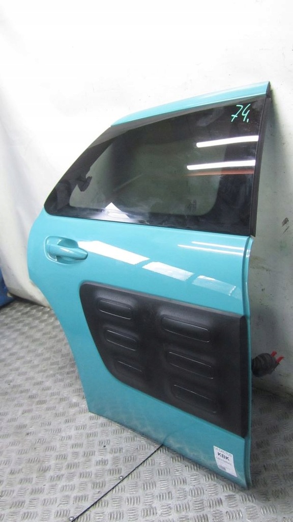 фото №3, Citroen c4 cactus дверь правое задняя задние kbkb 14-