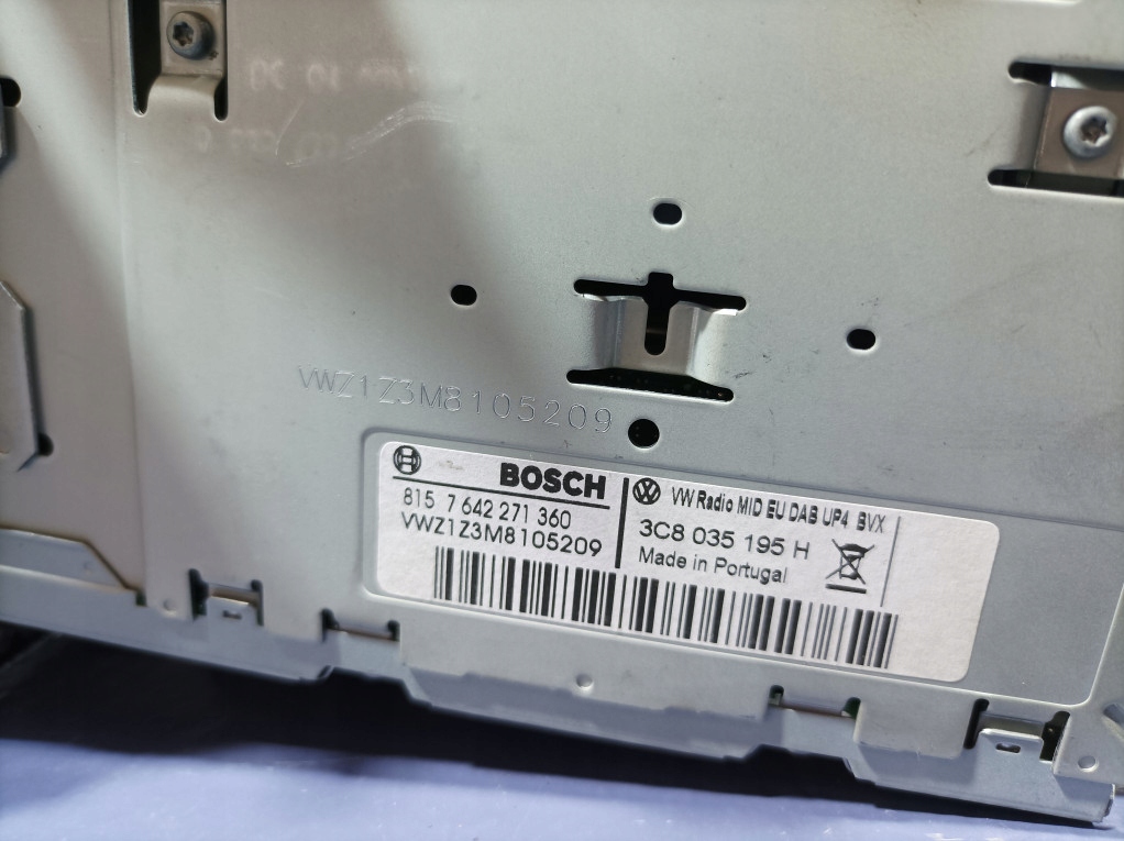 фото №7, Vw golf vi радио радиопроигрыватель cd 3c8035195h