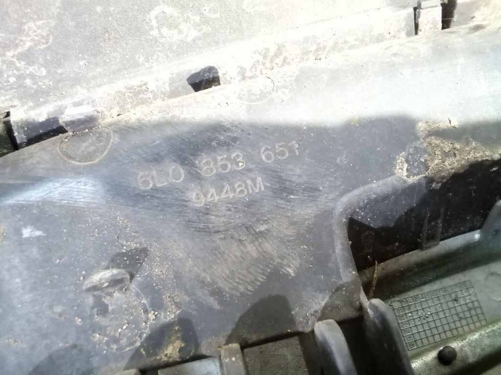 фото №6, Seat cordoba ii решітка радіатора решітка радіатора решітка радіатора 6l0853651