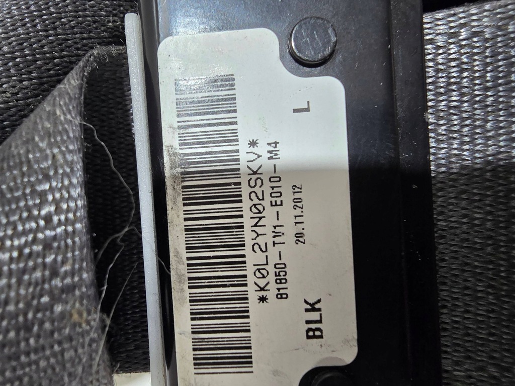 фото №7, Honda civic ix ремені натягувачі перед оригінал демонтаж