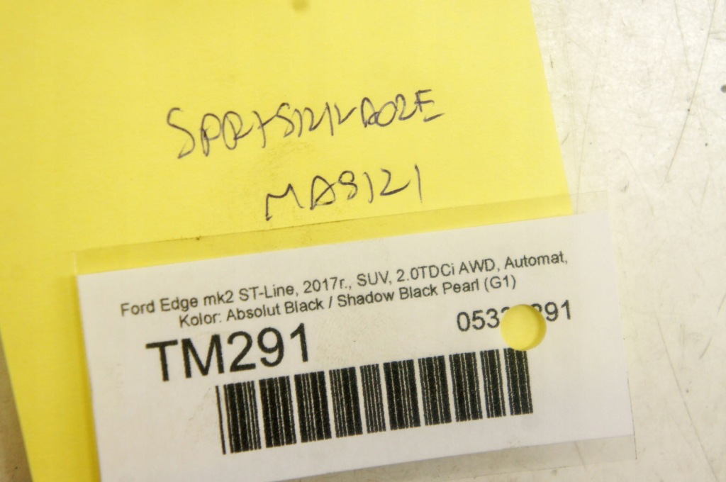 фото №5, Tm291 ford edge mk2 омыватель капот