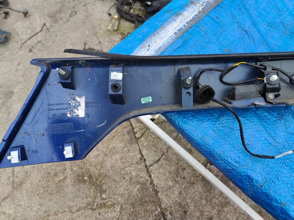 фото №6, Ford escape mk2 lift 2016- молдинг накладка крышки gj54-s43404-a