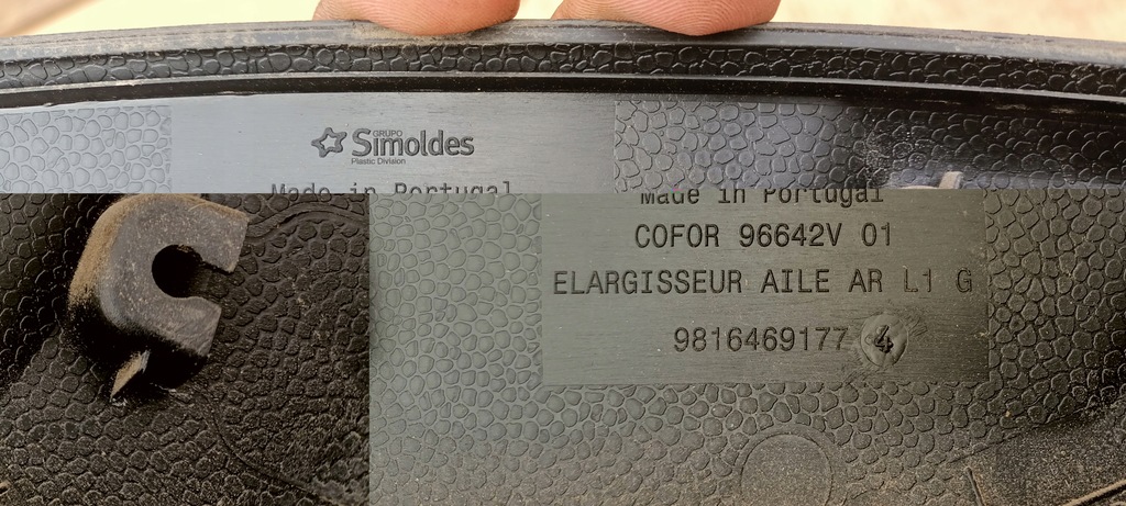 фото №5, Молдинг задняя левая rifter proace expert 9816469177