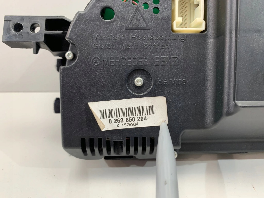 фото №5, Mercedes s w221 счетчик приборы europa 0263650204