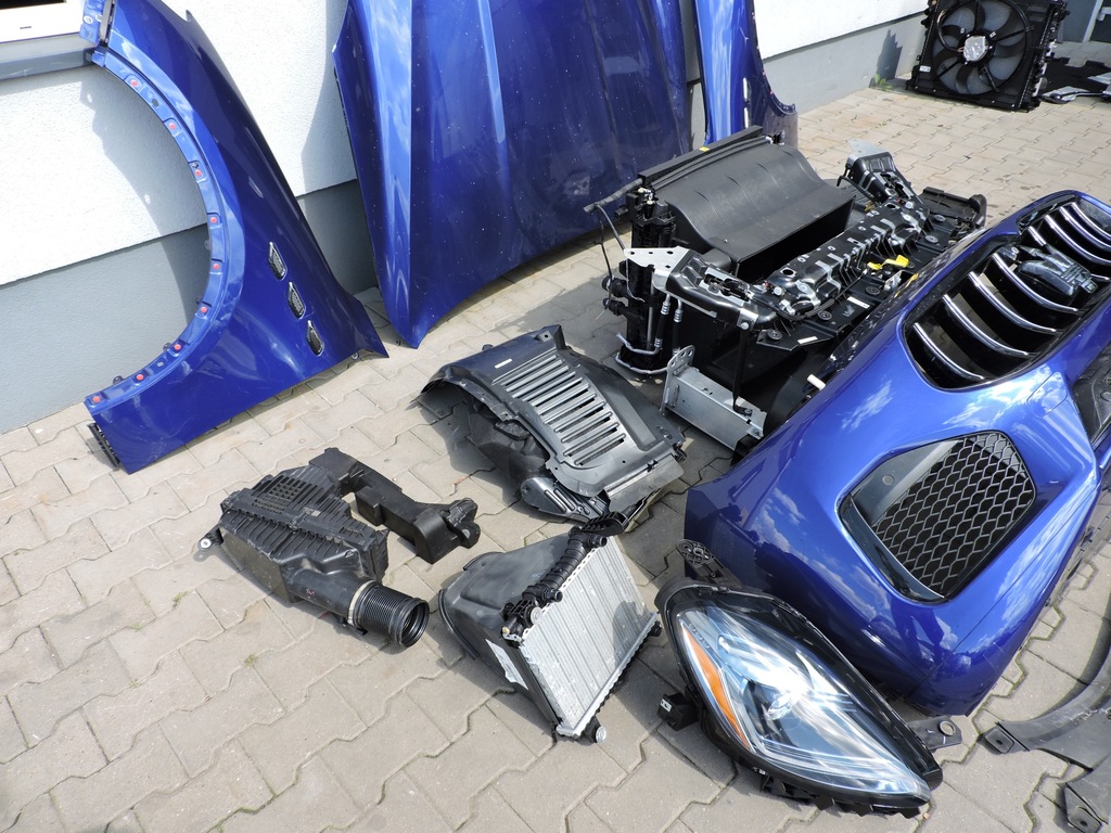 фото №5, Перед kompletny maserati grecale niebieski gt/modena 2.0